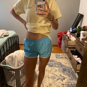 Blue dry fit Nike shorts